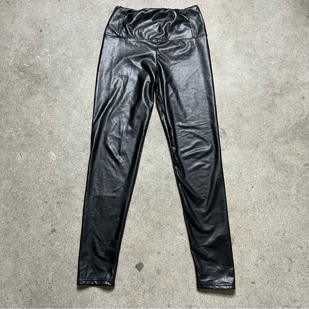 Sorella Boutique Black Leather Leggings 🖤✨